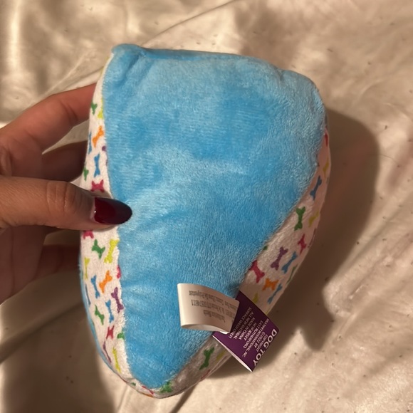 Happy birthday cake slice dog toy - Picture 5 of 5